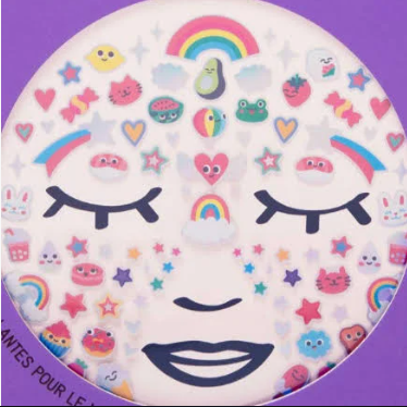 Pegatinas para la cara (varios modelos)