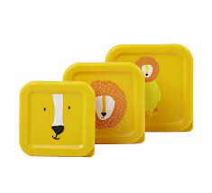 Caja merienda - León (set de 3)