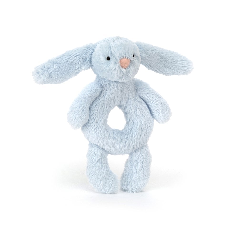 Peluche Sonajero de anillo - Conejo Azul