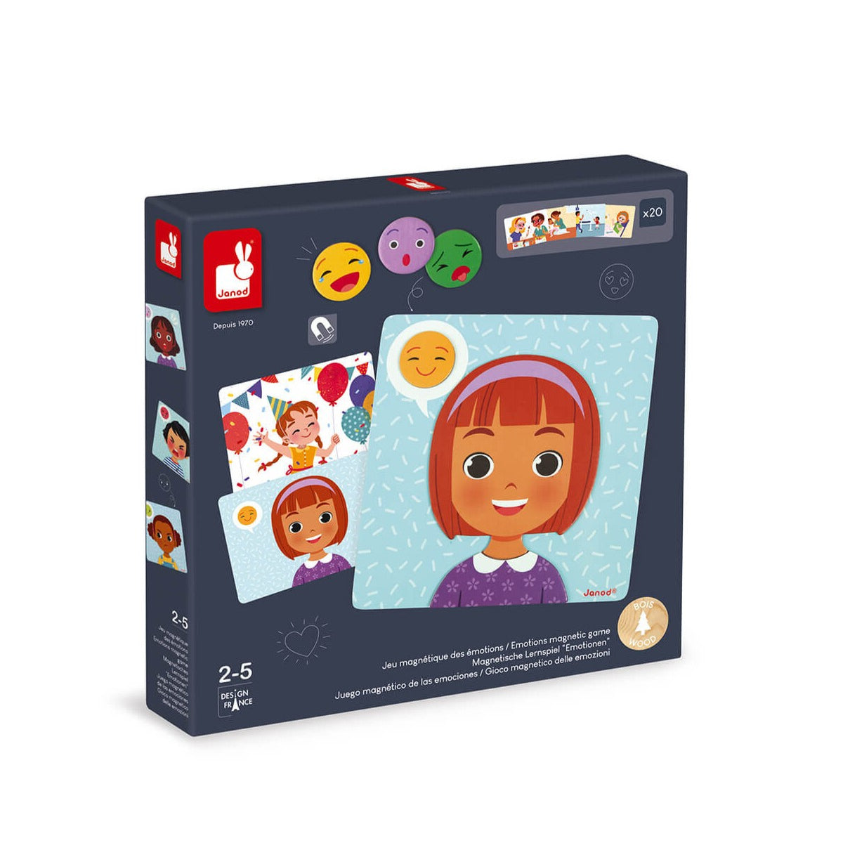 Juego magnético de las emociones