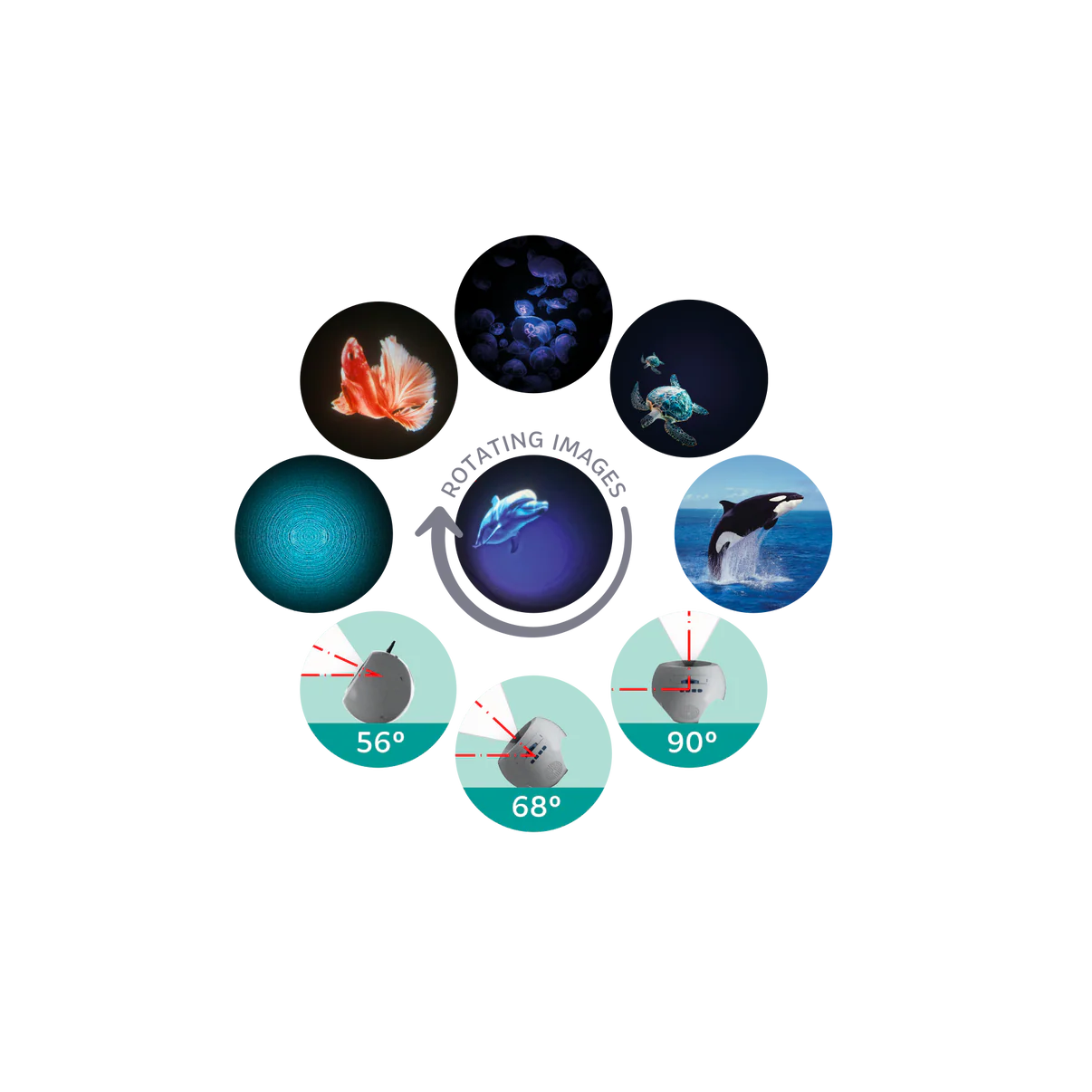 Proyector de Imágenes para Niños - KIDYSTAR Oceans