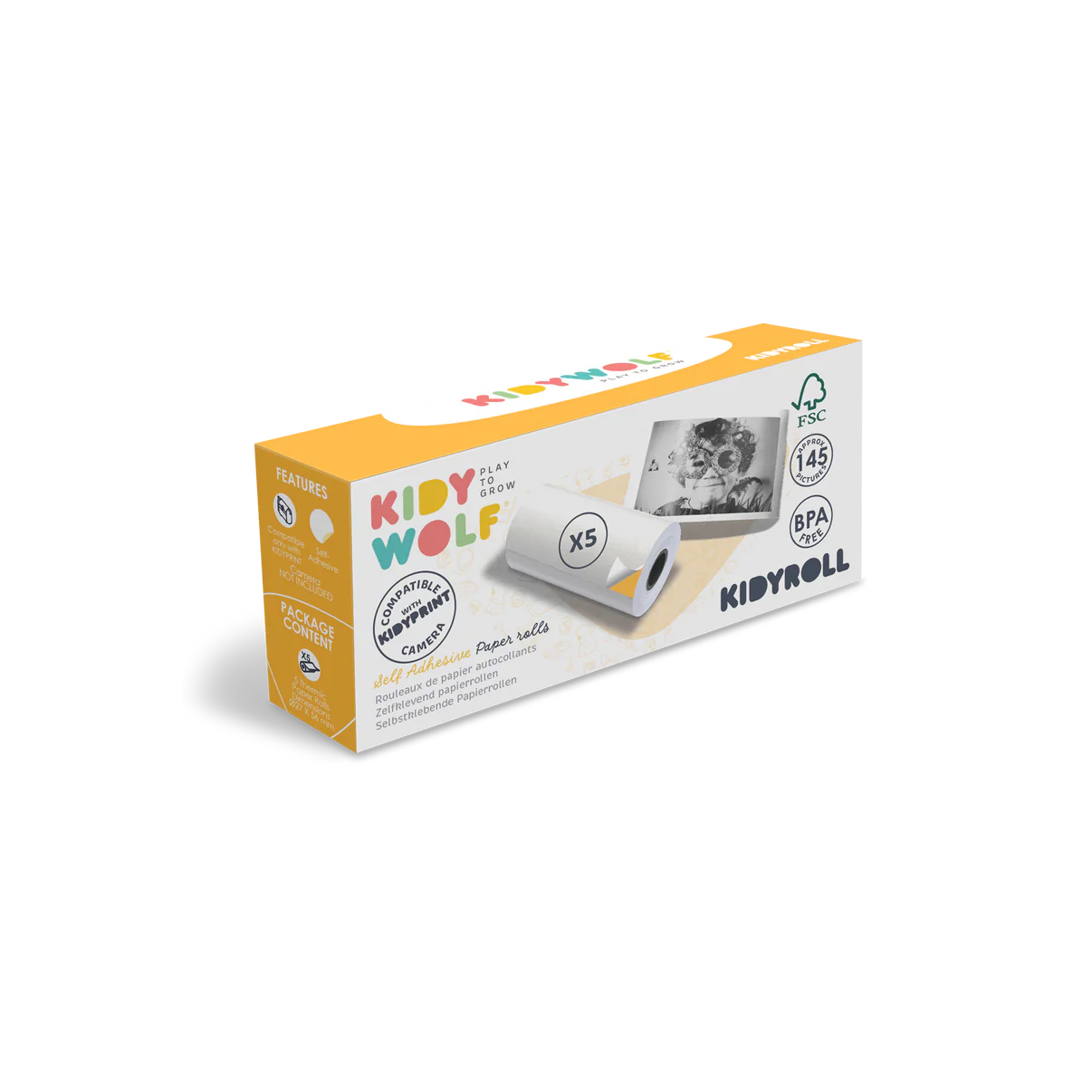 Repuesto papel (Cámara instantánea) - 5 uds