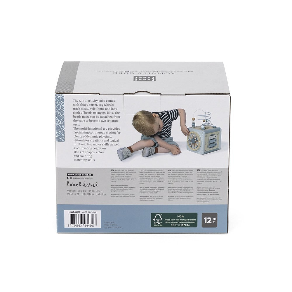 Cubo de actividades 5 en 1
