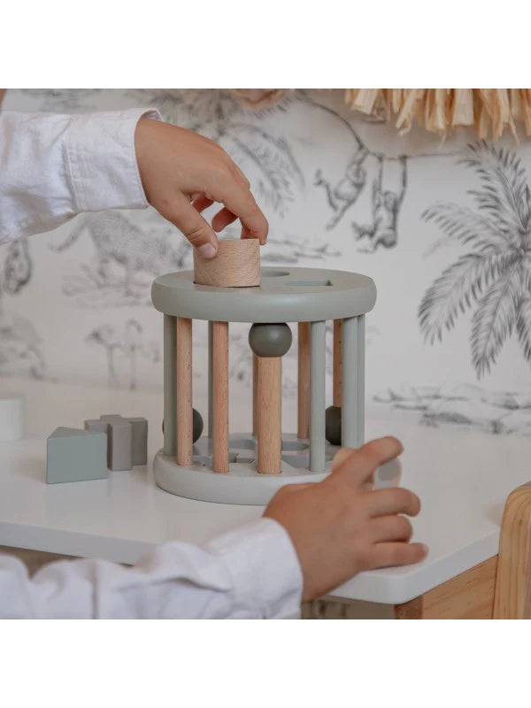 Rueda Clasificadora de Formas - Verde Oliva