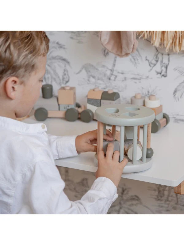 Rueda Clasificadora de Formas - Verde Oliva