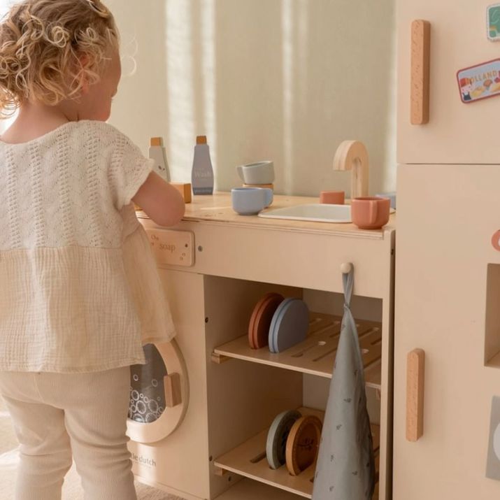 Lavadora y Fregadero de Madera 🔥 EDICIÓN LIMITADA