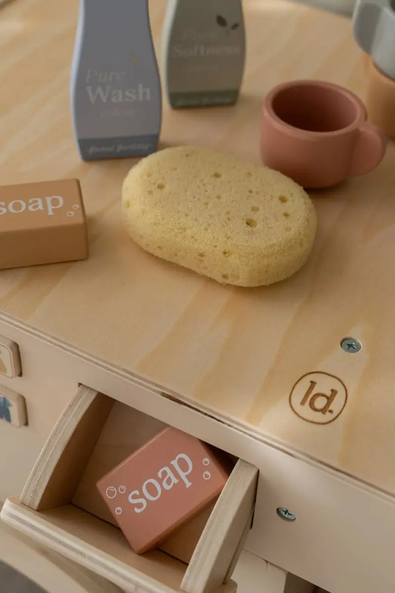 Lavadora y Fregadero de Madera 🔥 EDICIÓN LIMITADA