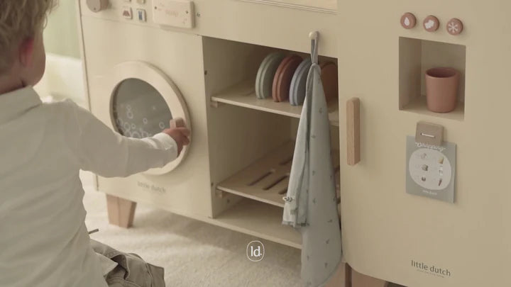 Lavadora y Fregadero de Madera 🔥 EDICIÓN LIMITADA