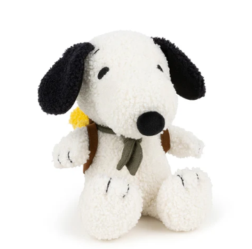 Peluche - Beagle Snoopy con Woodstock en mochila