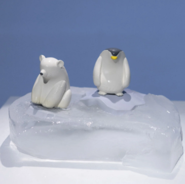 Pingüino - Mordedor y juguete para el baño
