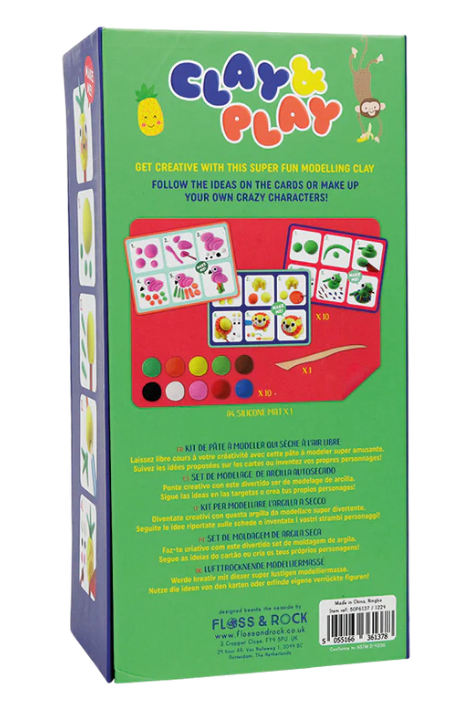 Clay & play - Arcilla y juego (varios modelos)