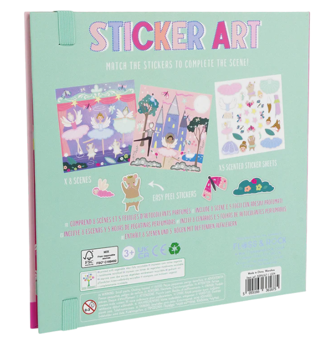 Libro de pegatinas con olor (varios modelos)