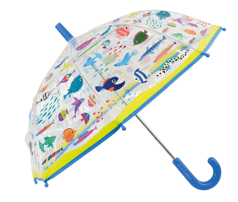 Paragüas transparente - Océano