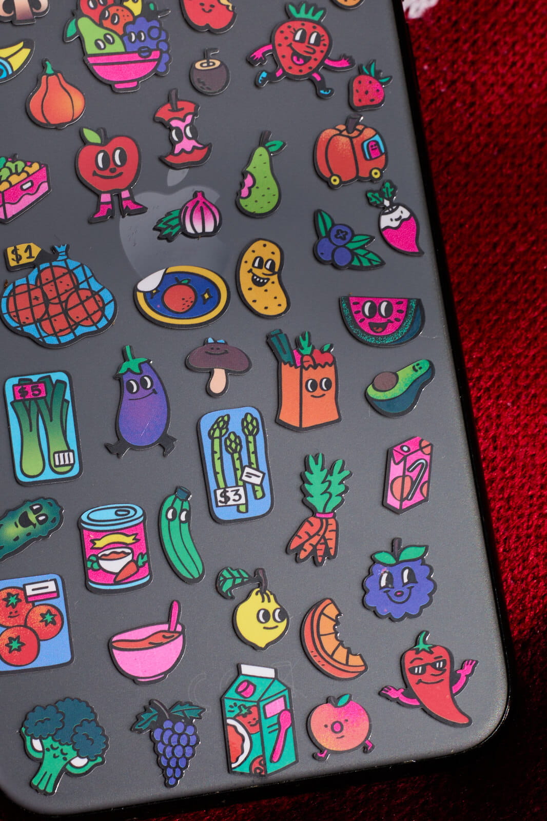 Pegatinas Fluorescentes - Boutique Farmers Market