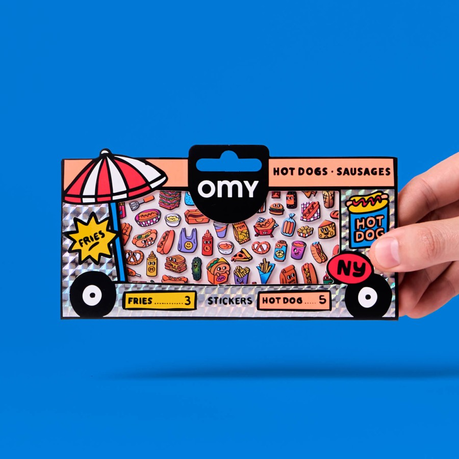 Pegatinas Fluorescentes - Boutique Hot dog