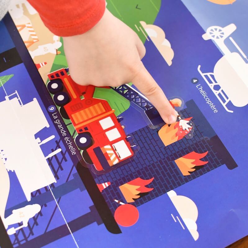 Poster XXL + 44 pegatinas - Vehículos