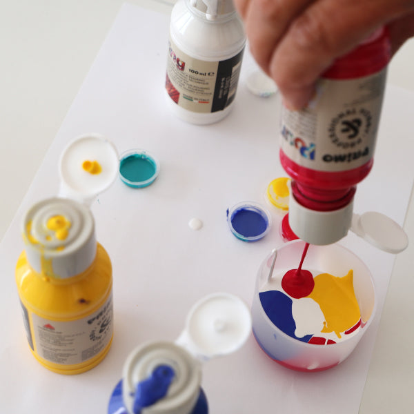 Pintura acrilica para mezclar - Pouring