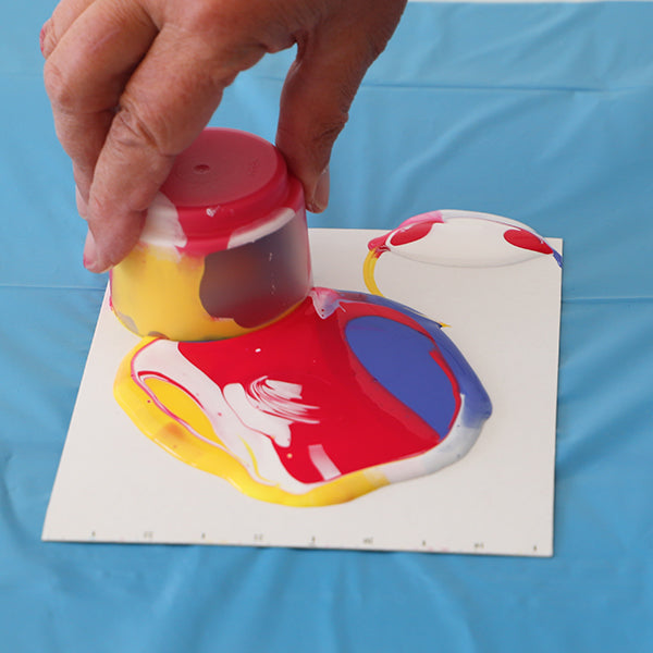 Pintura acrilica para mezclar - Pouring