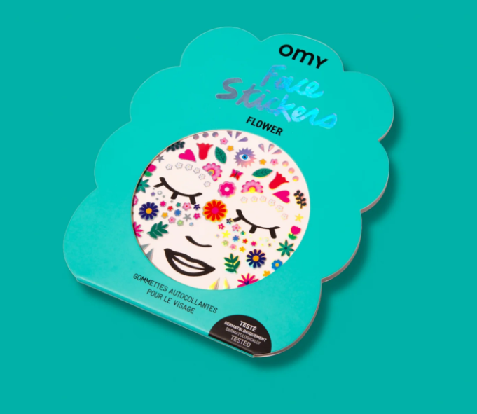 Pegatinas para la cara (varios modelos)