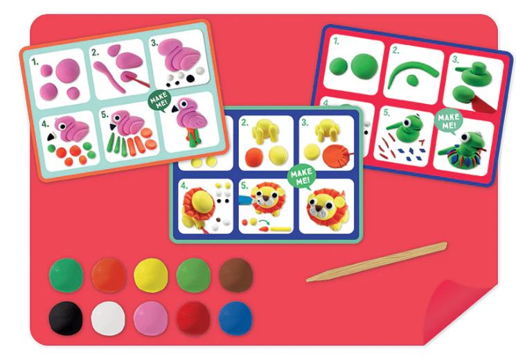 Clay & play - Arcilla y juego (varios modelos)