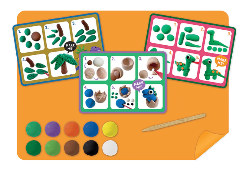 Clay & play - Arcilla y juego (varios modelos)