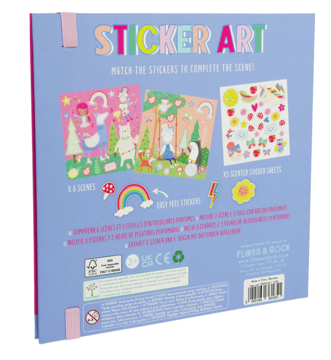 Libro de pegatinas con olor (varios modelos)