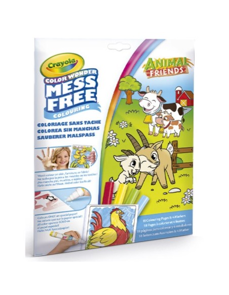 Colorea sin Manchas - Amigos de la Granja