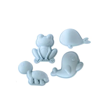 Cubo plegable de silicona + Pala + Accesorios - Casa de Fieras