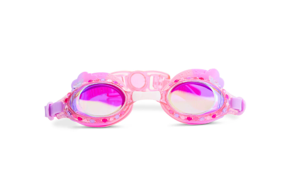 Gafas de natación - Con click - Nubes con brillantes rosa