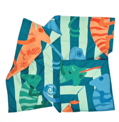 Toalla Niños - Estampado Camaleón