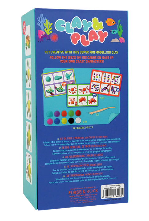 Clay & play - Arcilla y juego (varios modelos)