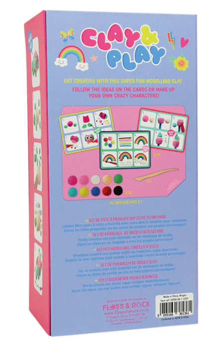Clay & play - Arcilla y juego (varios modelos)