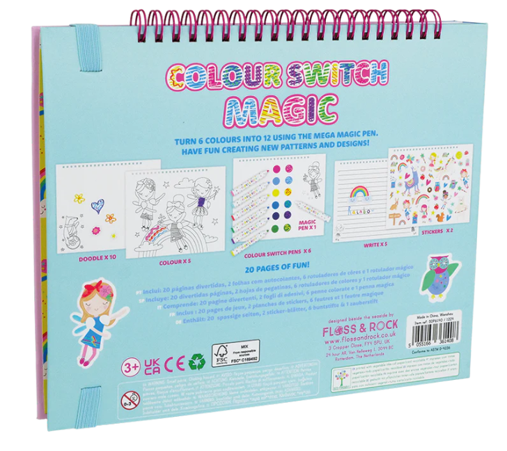 Cuaderno mágico - Cambia de color (varios modelos)