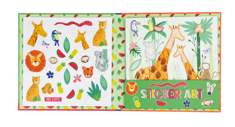 Libro de pegatinas con olor (varios modelos)