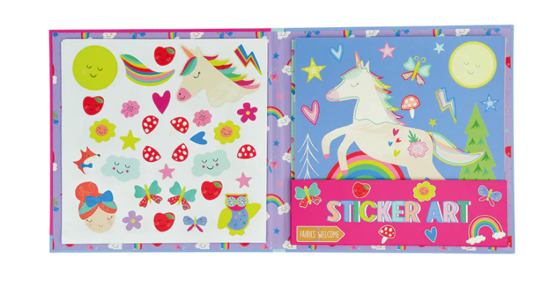 Libro de pegatinas con olor (varios modelos)