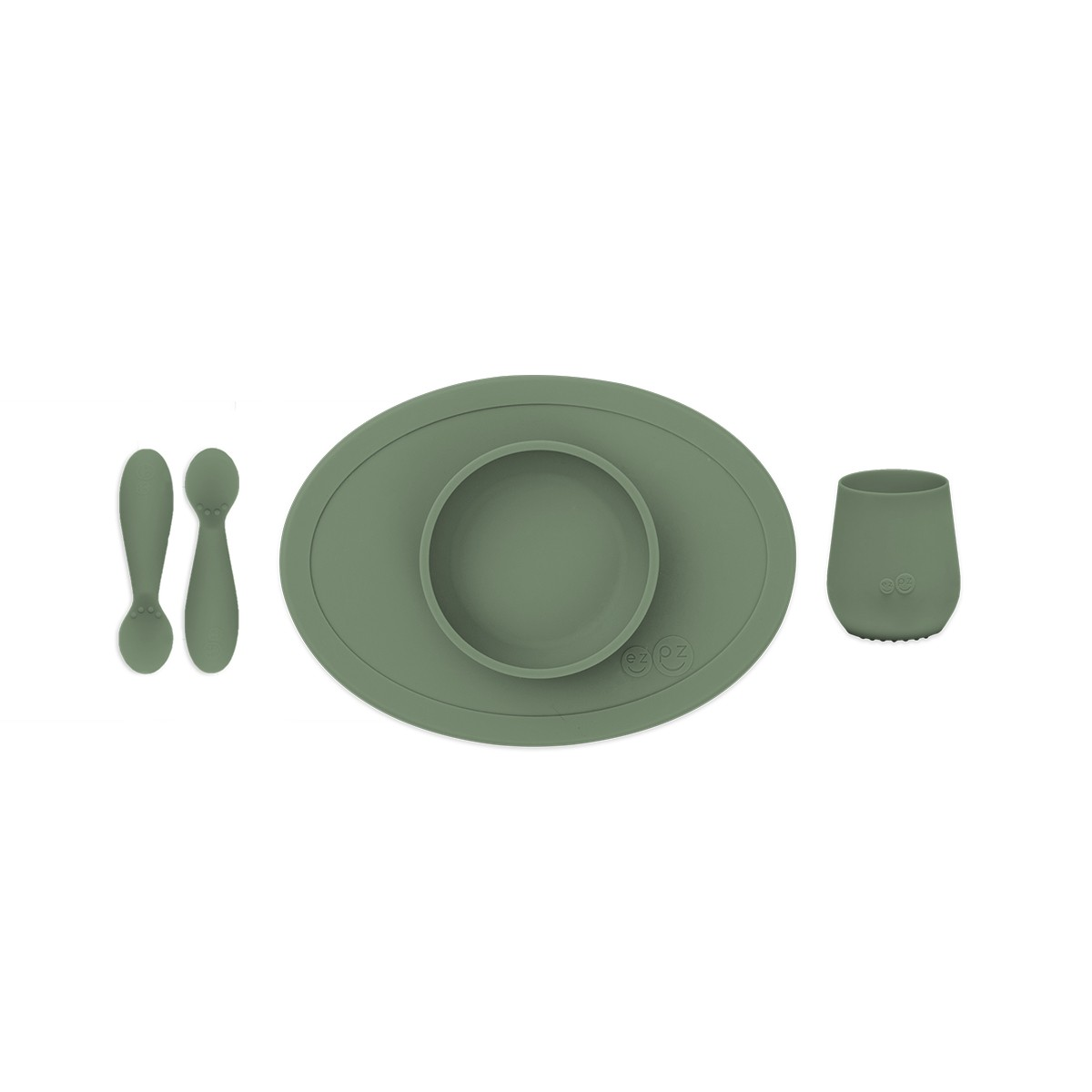 Set de primeros alimentos (Bol + Vaso + Cubiertos)