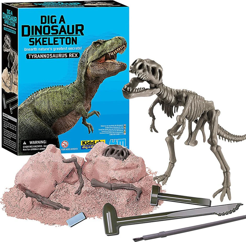 KidzLabs - Excava un esqueleto de dinosaurio