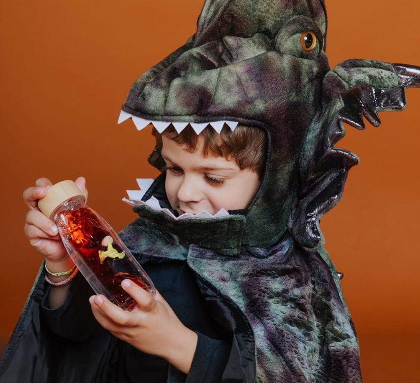 Botella sensorial - MOVE - Dinosaurio