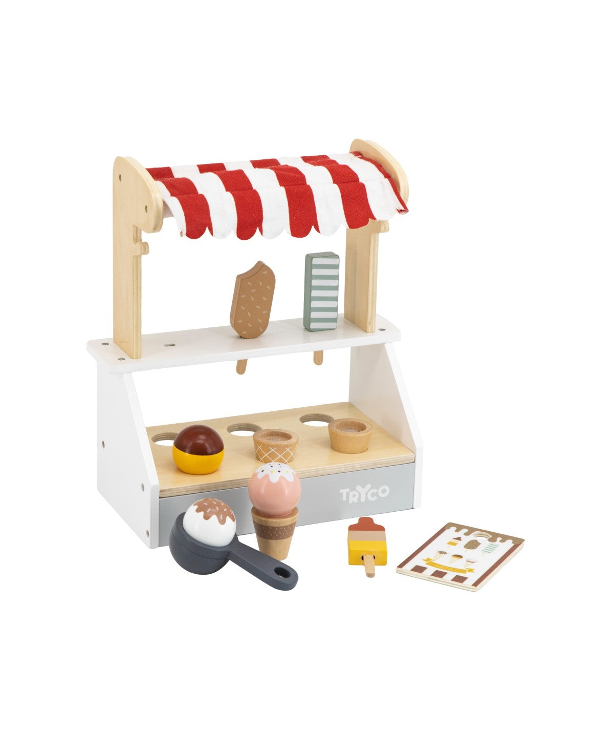 Heladería de madera