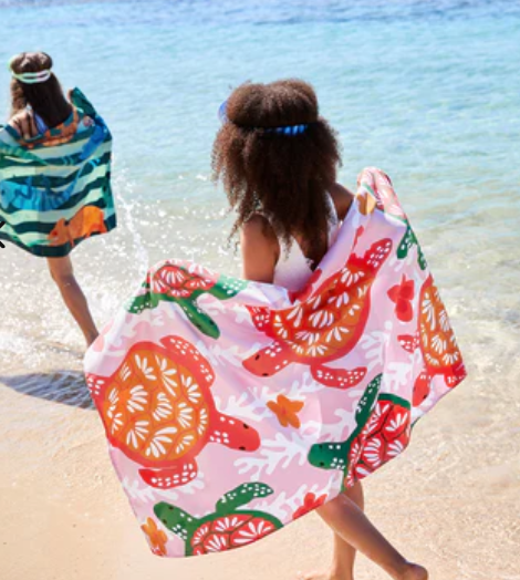 Toalla Niños - Estampado Tortugas