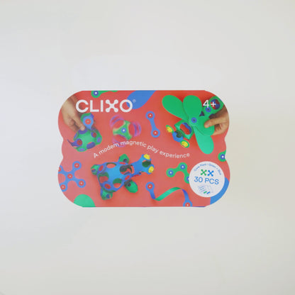 Clixo - Crew Pack (30 piezas) - Verde + Azul