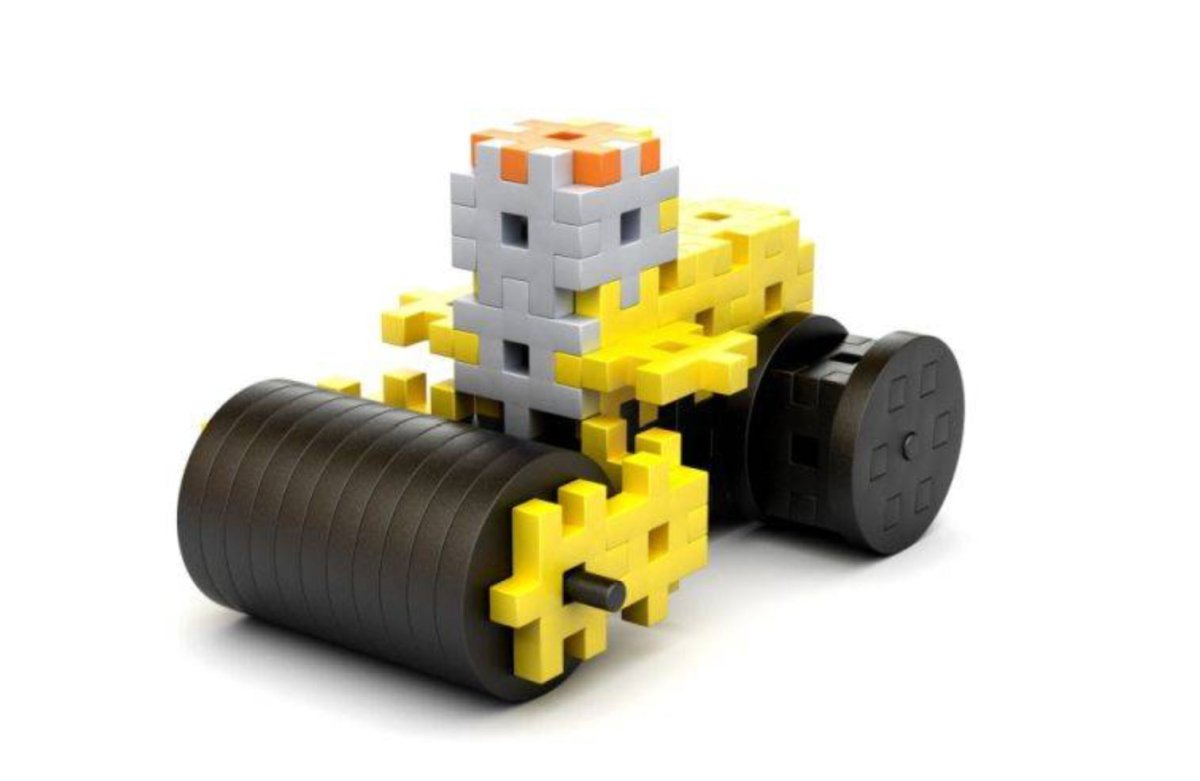 Meli - Basic (4 en 1) - 160 piezas - Construcción - Casa de Fieras