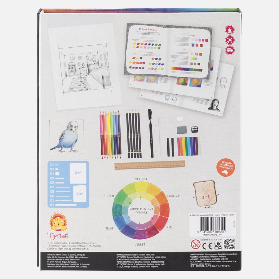 Amazing artist kit - aprende, imagina y crea - Casa de Fieras