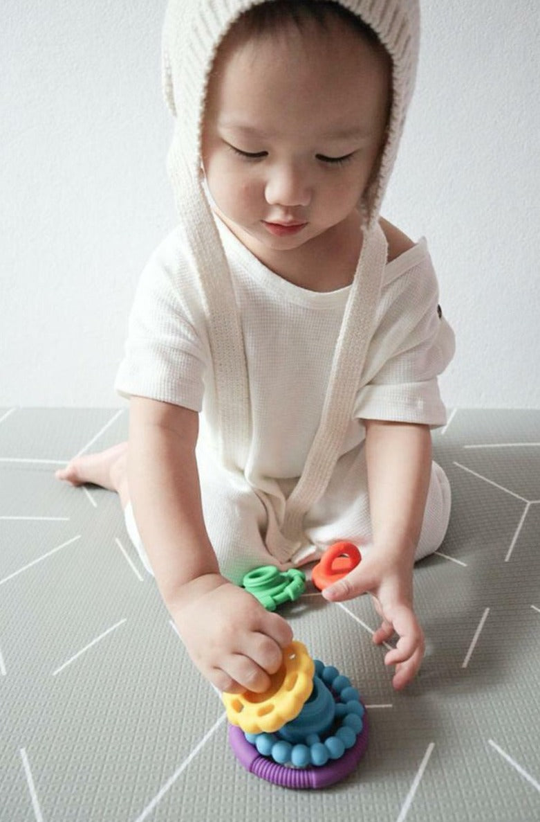 Apilable silicona - Arcoíris - Casa de Fieras