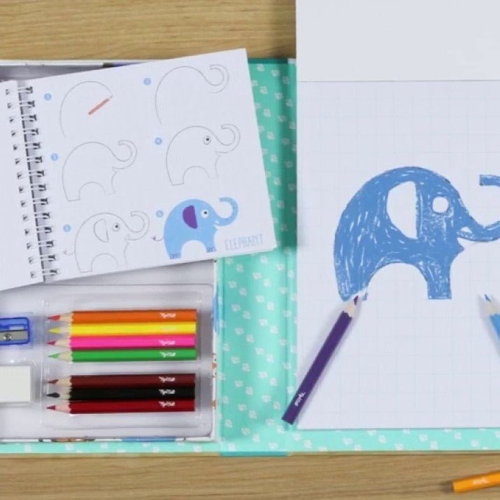 Aprende a dibujar - Animales - Casa de Fieras