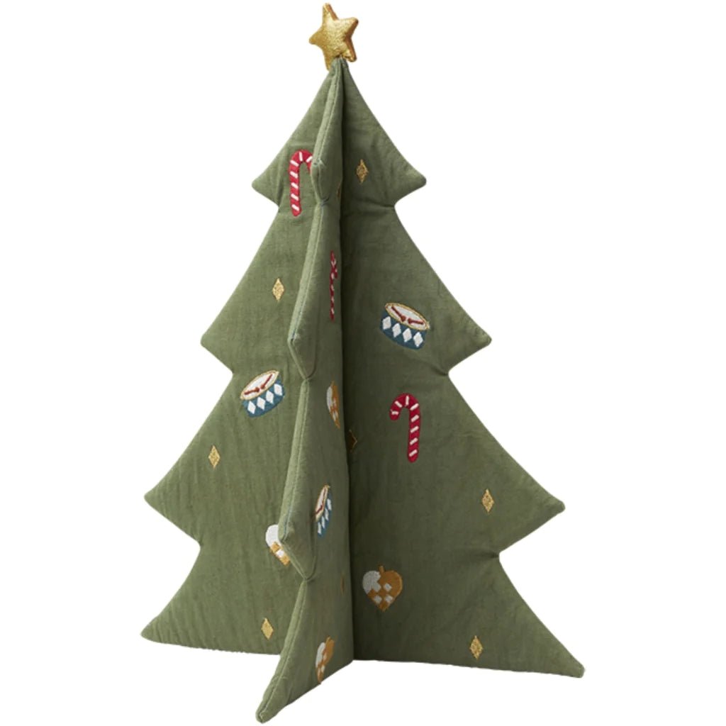 Árbol de Navidad Bordado - Verde - Casa de Fieras