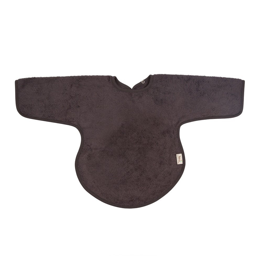 Babero mangas (Bambú) - Gris antracita - Casa de Fieras