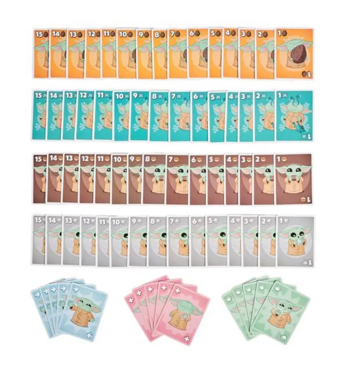 Baby Yoda - Juego de cartas - Casa de Fieras