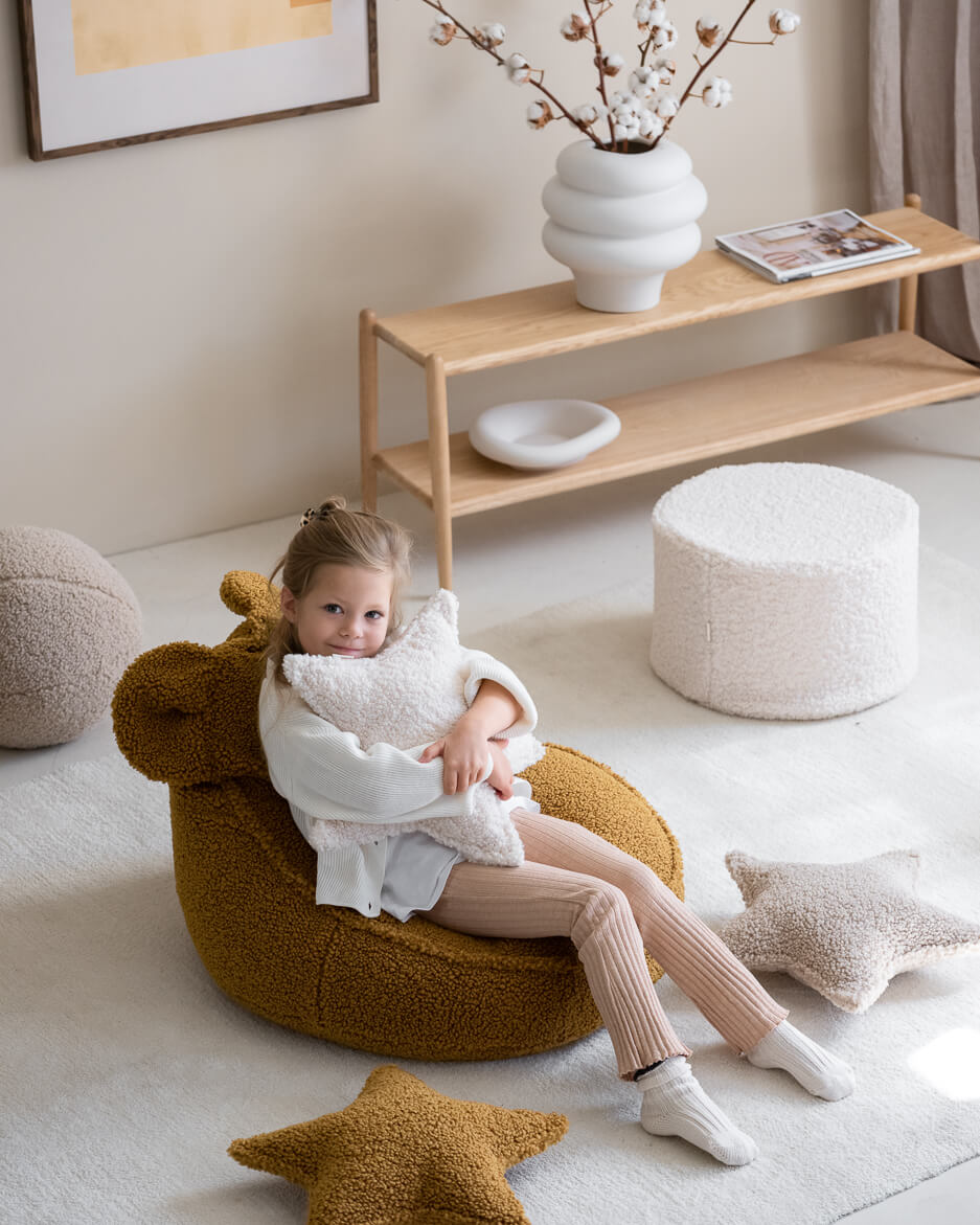 Beanbag Bear chair - Teddy - Maple - Casa de Fieras