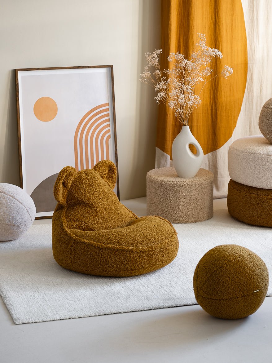 Beanbag Bear chair - Teddy - Maple - Casa de Fieras